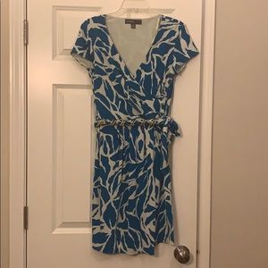 Donna Ricco Short-Sleeved Cocktail Dress